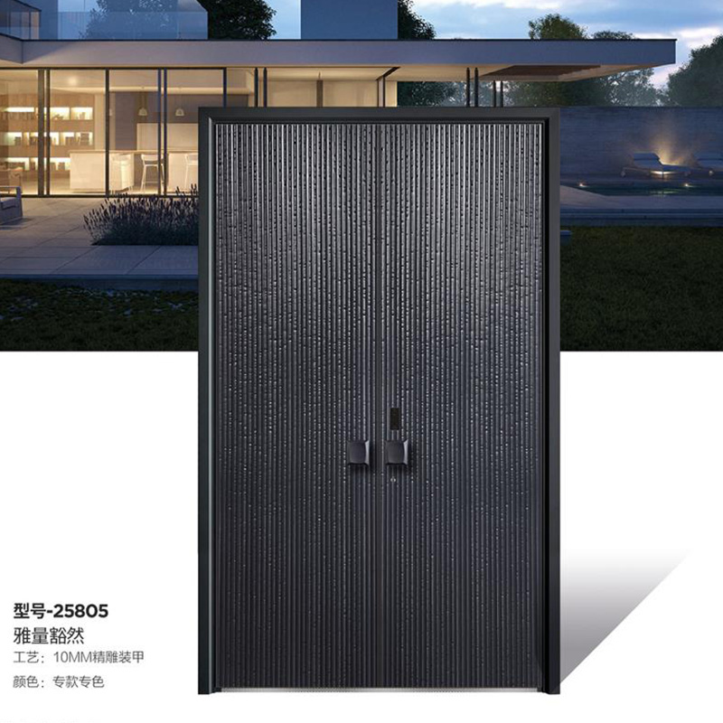 全鋁不銹鋼精雕裝甲門(mén)